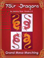 cover Four Dragons Marching Band sheet music cover